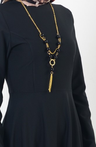 Robe Hijab Noir 4055-02