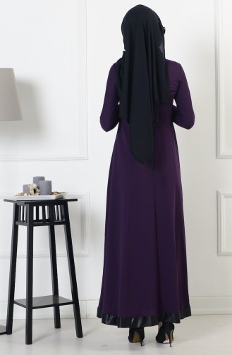 Lila Hijab Kleider 2010-02