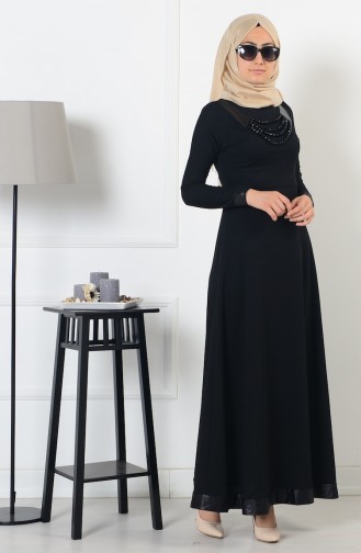 Black Hijab Dress 2010-03
