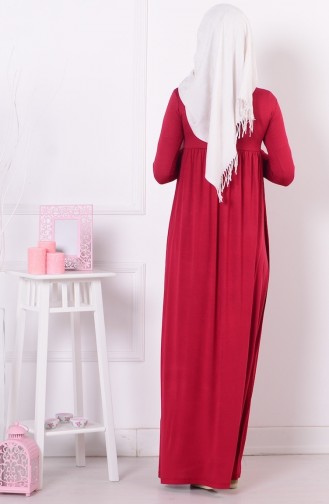 Robe Grande Taille 0729B-08 Rouge 0729B-08