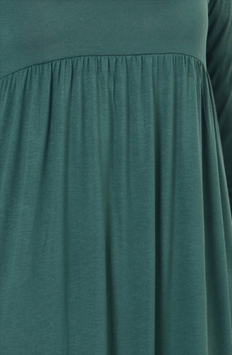 Robe Grande Taille 0729B-05 Vert emeraude 0729B-05