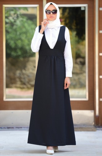 Robe Hijab Noir 0855-06