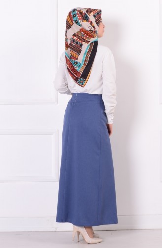 Blue Skirt 1608-03
