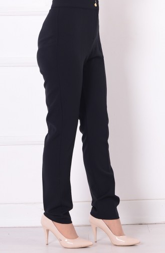 Pantalon Simple 1004-03 Noir 1004-03