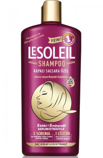 Lesoleil Şampuan Kuru - Boyalı Saçlar İçin 600 gr