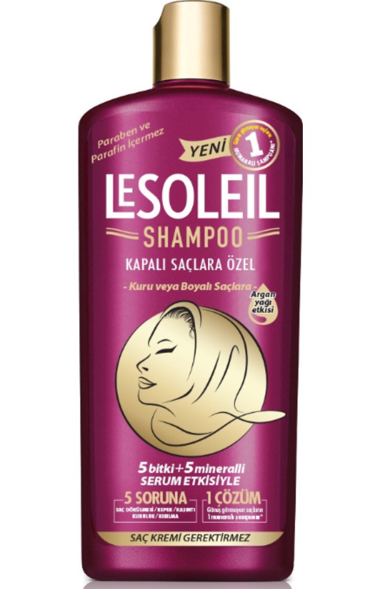 Lesoleil Şampuan Kuru - Boyalı Saçlar İçin 600 gr