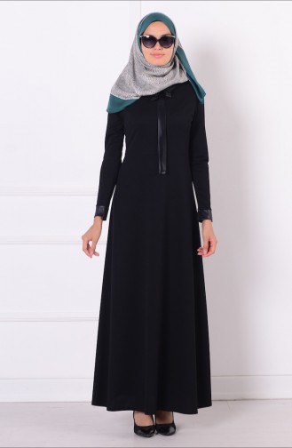 Schwarz Hijab Kleider 2011-04