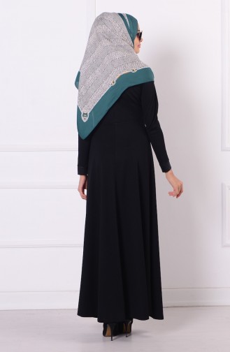 Schwarz Hijab Kleider 2011-04