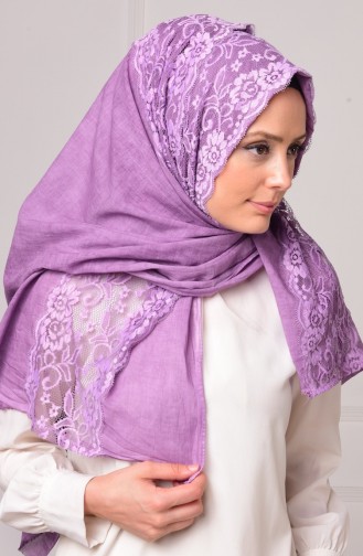 Light purple Sjaal 03
