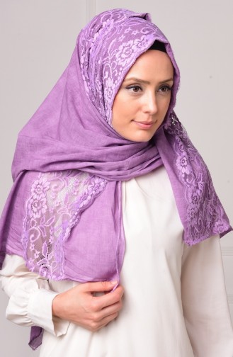 Light purple Sjaal 03
