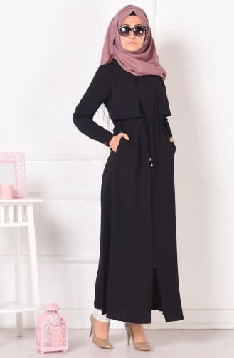 Black Abaya 1805-03