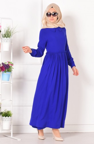 فستان أزرق 4010-04