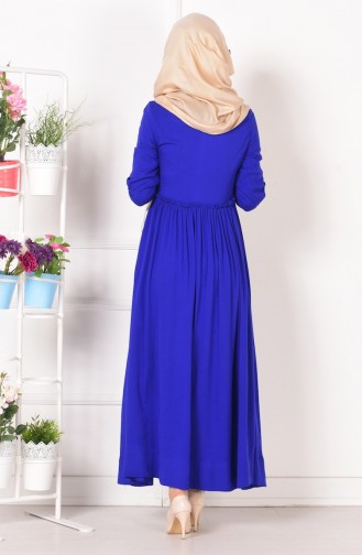 فستان أزرق 4010-04