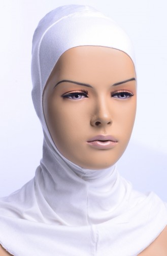 XL Bonnet Hijab 05 Ecru 02-05