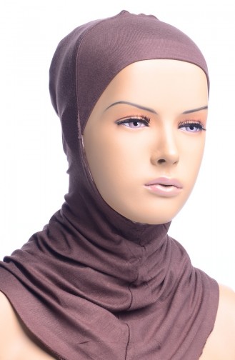 XL Bonnet Hijab 08 Brun 02-08