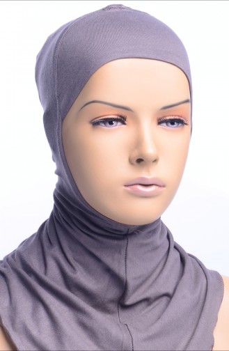XL Hijab Bonnet 09 Dunkel Nerz 02-09