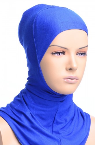 XL Bonnet Hijab 14 Bleu Roi 02-14