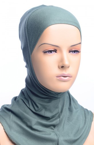 XL Bonnet Hijab 26 Vert Khaki 02-26