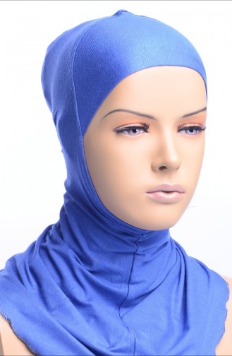 XL Bonnet Hijab 41 İndigo 02-41