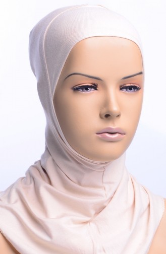 XL Hijab Bonnet 11 Creme 02-11