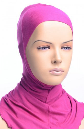 XL Bonnet Hijab 37 Fushia Foncé 02-37