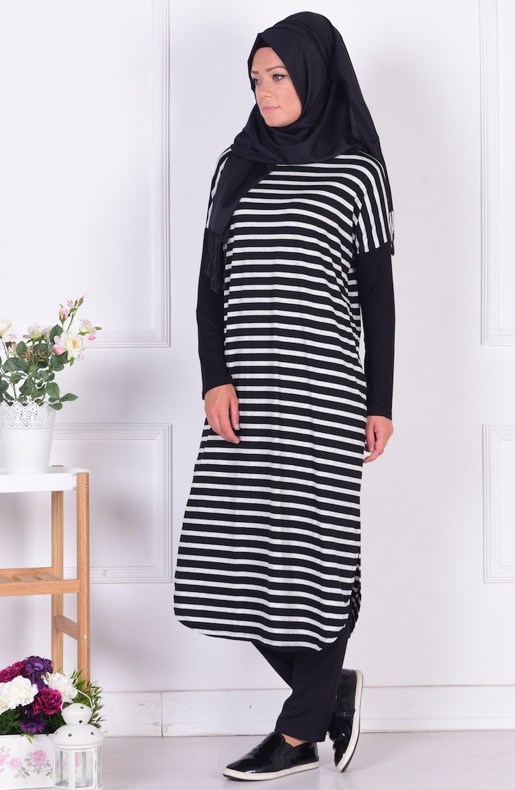 Yarasa Kol Penye Tunik 5045 01 Murdum