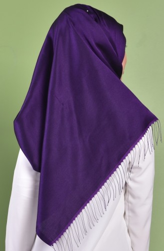 Dark Purple Sjaal 34