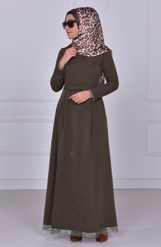فستان كاكي 4065-03
