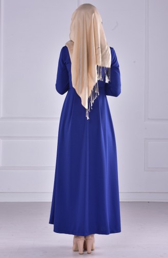 Indigo Hijab Kleider 4049-02
