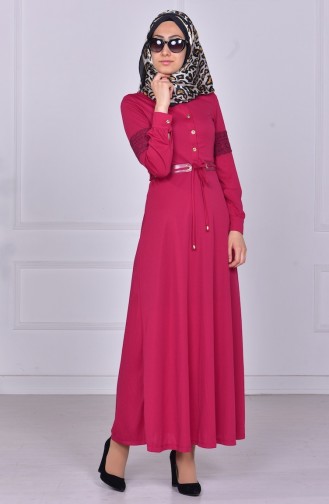 Kirsch Hijab Kleider 4048-02