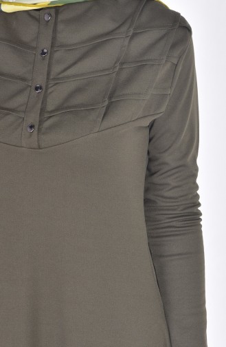 Khaki Hijab Kleider 2014-02