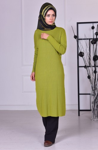 Pistachio Green Knitwear 3616-08