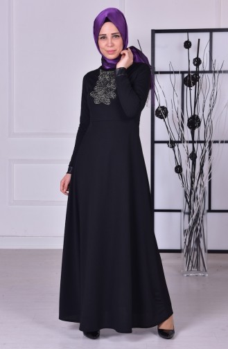 Robe Hijab Noir 2017-04