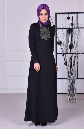 Robe Hijab Noir 2017-04