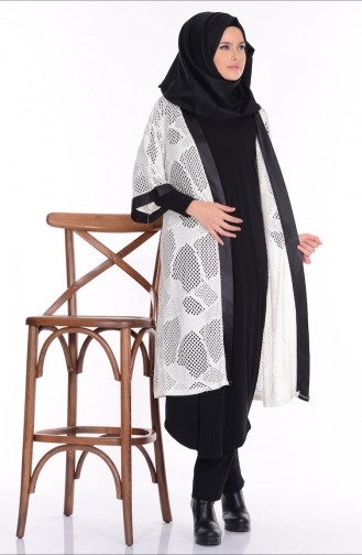 Tunik Hırka İkili Takım 402100-04 Krem
