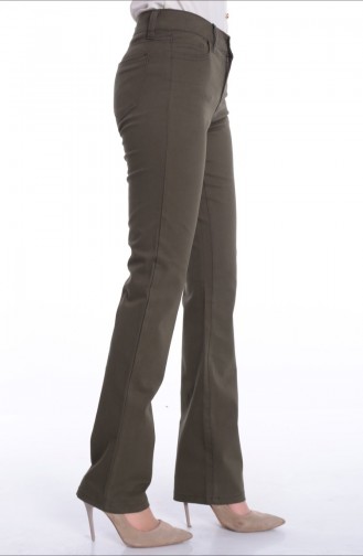 MIHRISAH Wide Leg Pants 2329-06 Khaki 2329-06