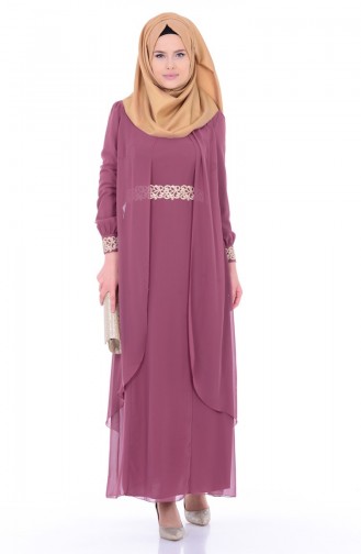 Hijab Kleid  FY 52221-17 Rosa 52221-17