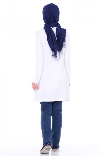 Body Islamique 0755-09 Blanc 0755-09