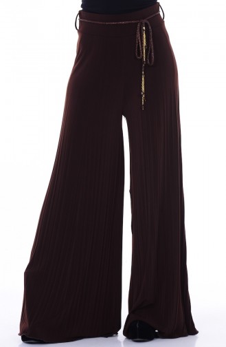 Pantalon Couleur Brun 4001-04