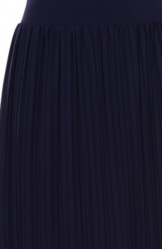 Navy Blue Skirt 3034-01