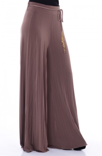 Pantalon Plissée 4001-03 Vison 4001-03