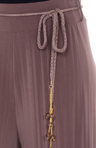 Pantalon Plissée 4001-03 Vison 4001-03