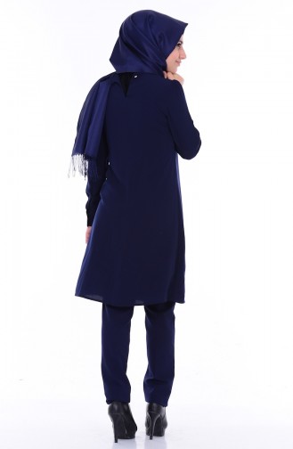 Navy Blue Tuniek 1408-02