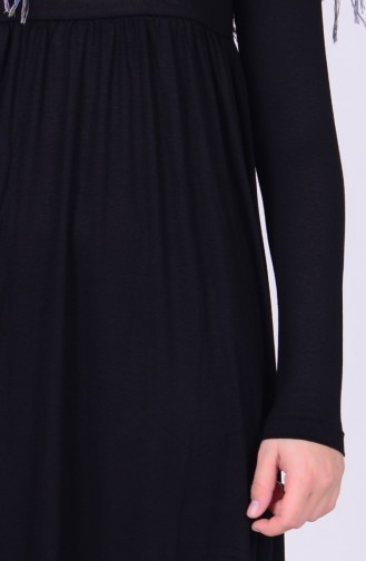 Hijab Kleid 0780-05 Schwarz 0780-05