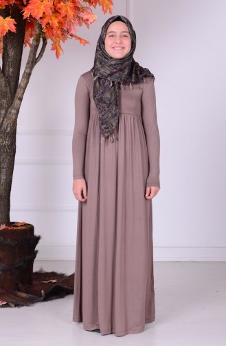 Mink Young Hijab Dress 0780-06