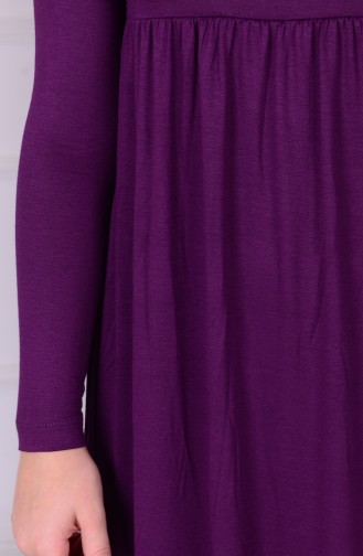 Purple Young Hijab Dress 0780-08