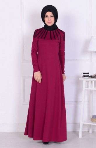 Robe Hijab Fushia 2019-05