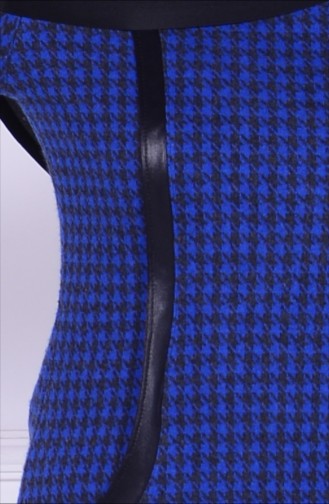 Kazayağı Cepli Tunik 3076-01 Saks