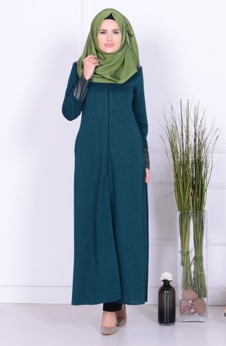 Green Abaya 0416K-02