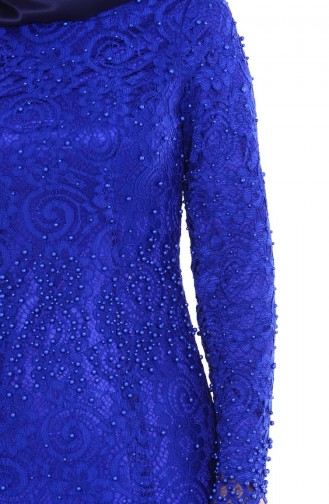 فستان للمناسبات لون كحلي 6109-03